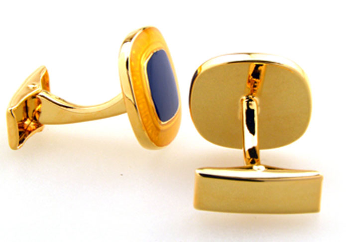 Gold Luxury Cufflinks Paint Cufflinks Wholesale & Customized CL655211