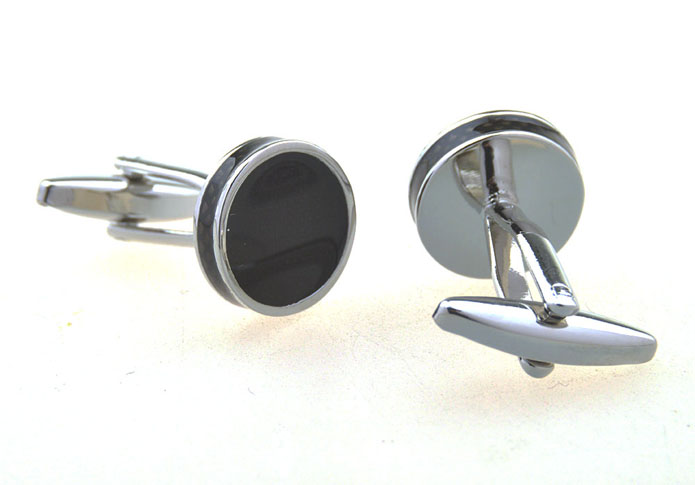  Black Classic Cufflinks Paint Cufflinks Wholesale & Customized  CL656506