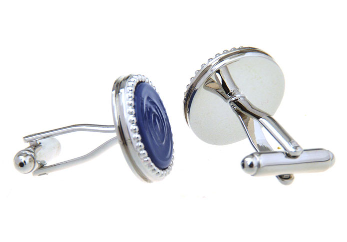  Blue Elegant Cufflinks Paint Cufflinks Wholesale & Customized  CL656757