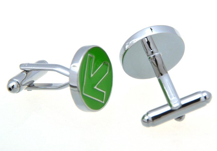 Arrow Cufflinks  Green Intimate Cufflinks Paint Cufflinks Flags Wholesale & Customized  CL657177