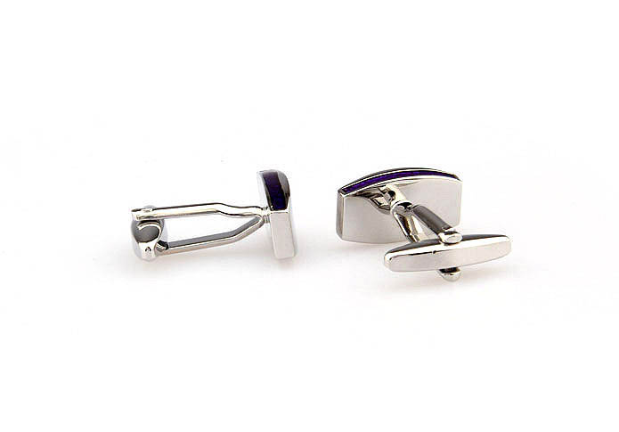  Purple Romantic Cufflinks Paint Cufflinks Wholesale & Customized  CL663108