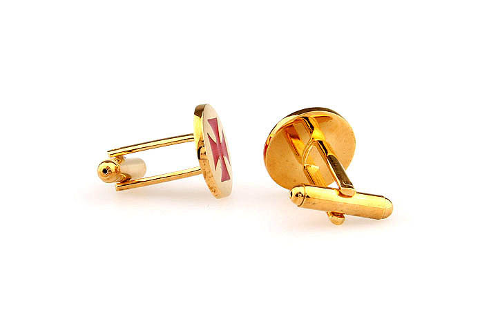 Cross Cufflinks  Gold Luxury Cufflinks Paint Cufflinks Religious and Zen Wholesale & Customized  CL663364
