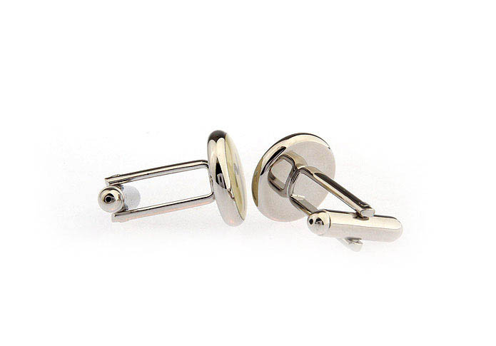 26 Letters V Cufflinks  White Purity Cufflinks Paint Cufflinks Symbol Wholesale & Customized  CL663720
