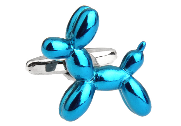 Dog Cufflinks Blue Elegant Cufflinks Paint Cufflinks Animal Wholesale & Customized CL720727