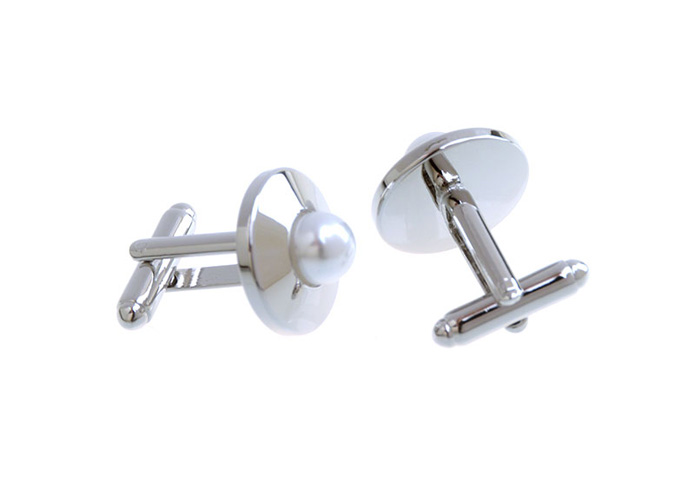  White Purity Cufflinks Pearl Cufflinks Wholesale & Customized  CL657161