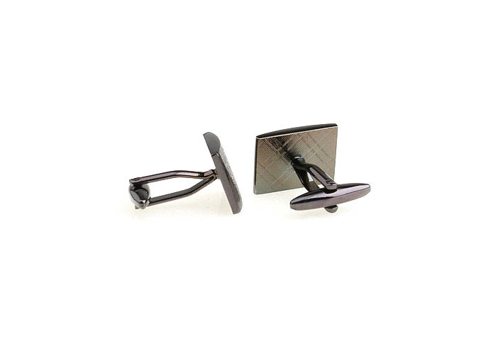 Laser Engraved Cufflinks  Gray Steady Cufflinks Metal Cufflinks Funny Wholesale & Customized  CL641219