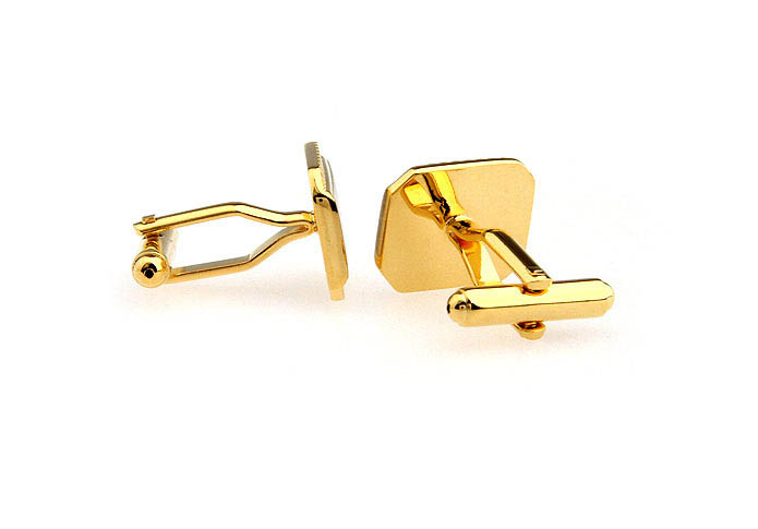  Gold Luxury Cufflinks Metal Cufflinks Wholesale & Customized  CL652618