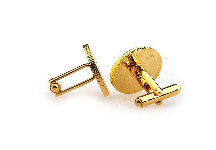 Spanish coins Cufflinks  Gold Luxury Cufflinks Metal Cufflinks Financial Wholesale & Customized  CL652694