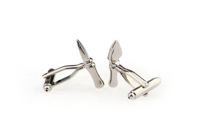 Lance Cufflinks  Silver Texture Cufflinks Metal Cufflinks Tools Wholesale & Customized  CL652747