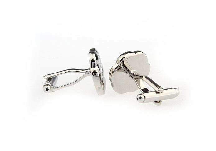 Runner Cufflinks  Silver Texture Cufflinks Metal Cufflinks Funny Wholesale & Customized  CL652754