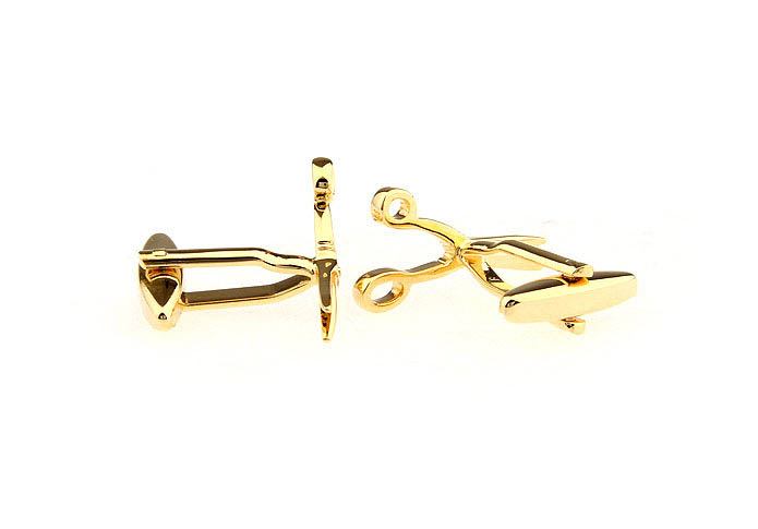 Scissors Cufflinks  Gold Luxury Cufflinks Metal Cufflinks Tools Wholesale & Customized  CL652783