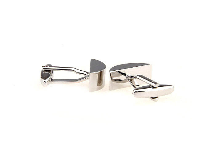  Silver Texture Cufflinks Metal Cufflinks Wholesale & Customized  CL652795
