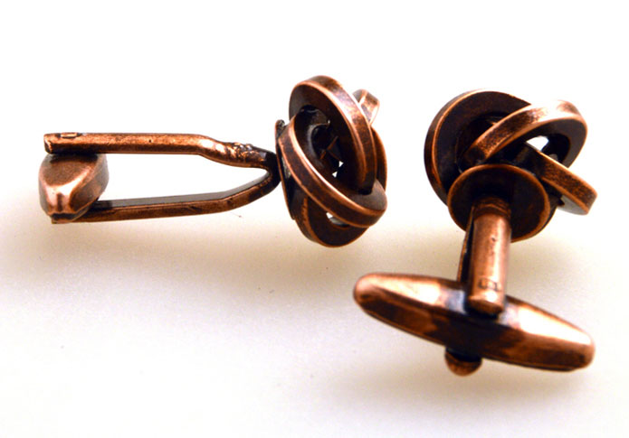 Bronzed Classic Cufflinks Metal Cufflinks Knot Wholesale & Customized CL655096