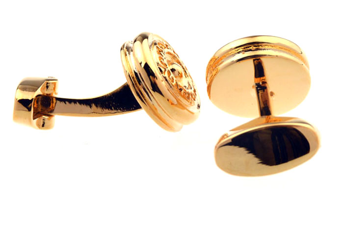 Gold Luxury Cufflinks Metal Cufflinks Wholesale & Customized CL655421