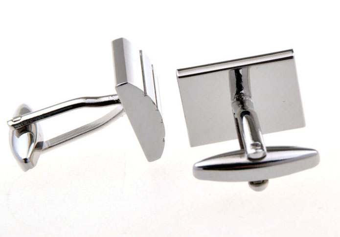  Silver Texture Cufflinks Metal Cufflinks Wholesale & Customized  CL655962