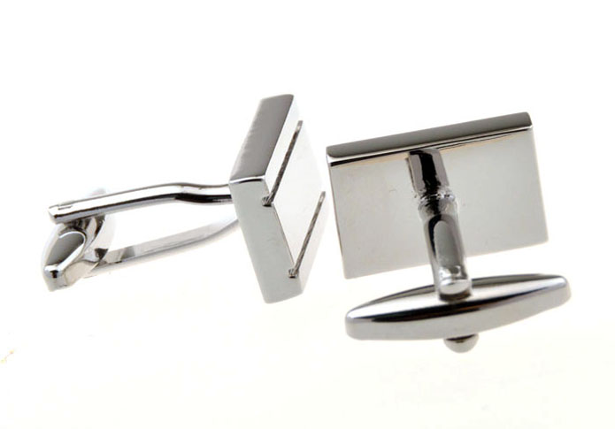  Silver Texture Cufflinks Metal Cufflinks Wholesale & Customized  CL655964