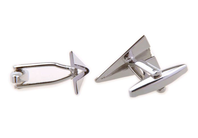 Paper Airplanes Cufflinks  Silver Texture Cufflinks Metal Cufflinks Recreation Wholesale & Customized  CL656265
