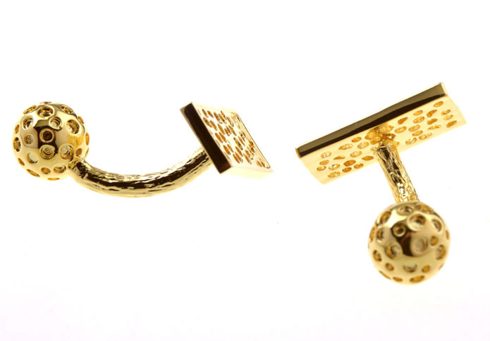 Gold Luxury Cufflinks Metal Cufflinks Funny Wholesale & Customized  CL656284