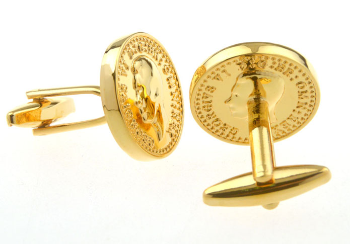  Gold Luxury Cufflinks Metal Cufflinks Flags Wholesale & Customized  CL656285