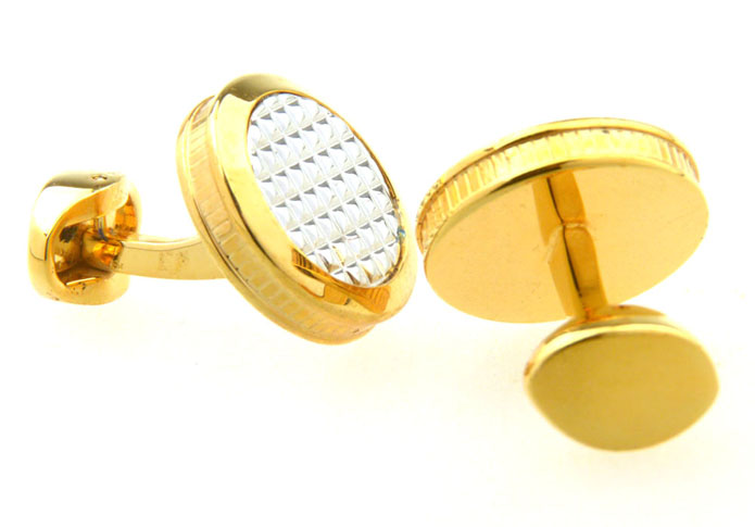  Gold Luxury Cufflinks Metal Cufflinks Wholesale & Customized  CL656460