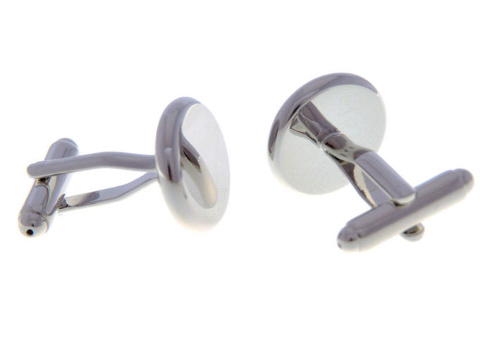  Silver Texture Cufflinks Metal Cufflinks Wholesale & Customized  CL656676