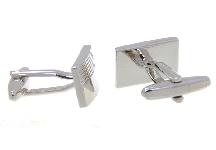  Silver Texture Cufflinks Metal Cufflinks Wholesale & Customized  CL656692