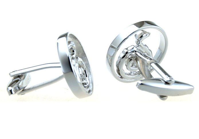 Zodiac, Snake Cufflinks  Silver Texture Cufflinks Metal Cufflinks Animal Wholesale & Customized  CL656719