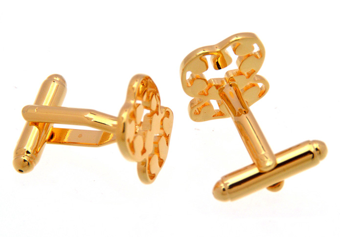  Gold Luxury Cufflinks Metal Cufflinks Funny Wholesale & Customized  CL657057