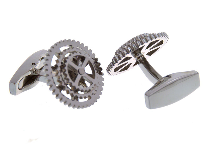Lion Cufflinks  Silver Texture Cufflinks Metal Cufflinks Tools Wholesale & Customized  CL657147