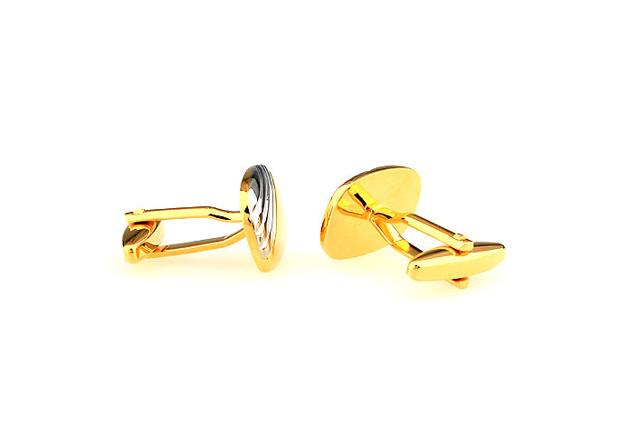  Gold Luxury Cufflinks Metal Cufflinks Wholesale & Customized  CL666959