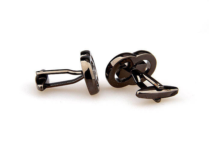  Gray Steady Cufflinks Metal Cufflinks Knot Wholesale & Customized  CL667022