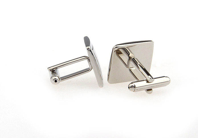  Silver Texture Cufflinks Metal Cufflinks Wholesale & Customized  CL667093
