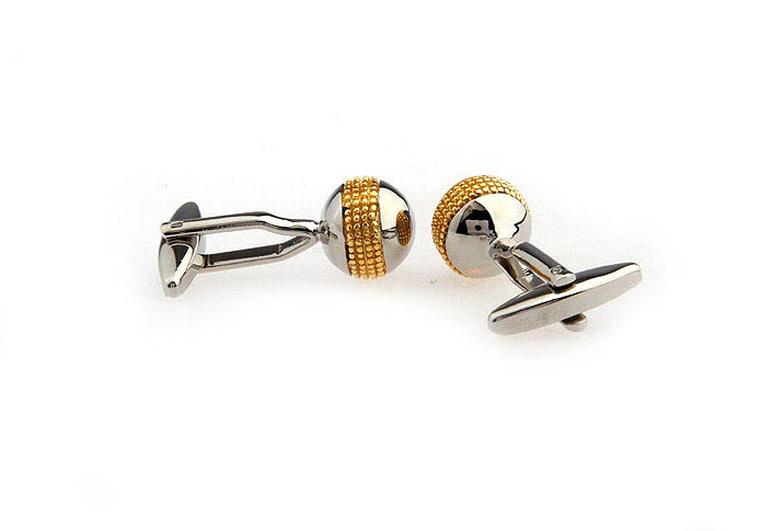 Fun spherical Cufflinks  Gold Luxury Cufflinks Metal Cufflinks Funny Wholesale & Customized  CL667151