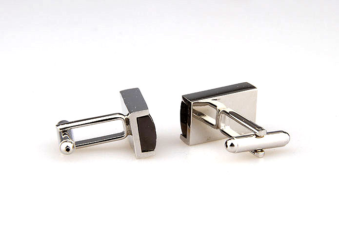  Gray Steady Cufflinks Metal Cufflinks Wholesale & Customized  CL667171