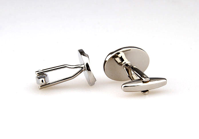  Silver Texture Cufflinks Metal Cufflinks Wholesale & Customized  CL667178