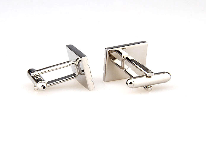  Silver Texture Cufflinks Metal Cufflinks Wholesale & Customized  CL667243