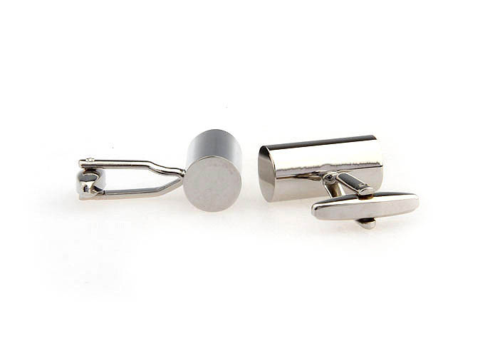  Silver Texture Cufflinks Metal Cufflinks Wholesale & Customized  CL667283