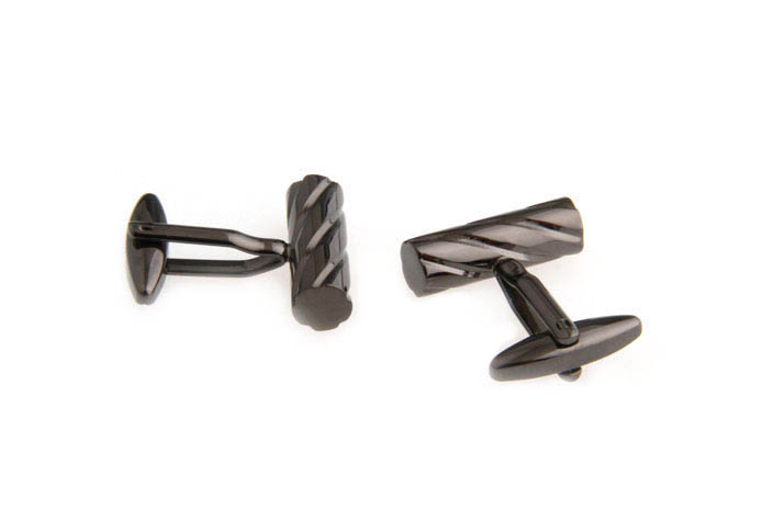  Gray Steady Cufflinks Metal Cufflinks Wholesale & Customized  CL667500