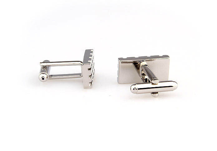  Silver Texture Cufflinks Metal Cufflinks Wholesale & Customized  CL667505