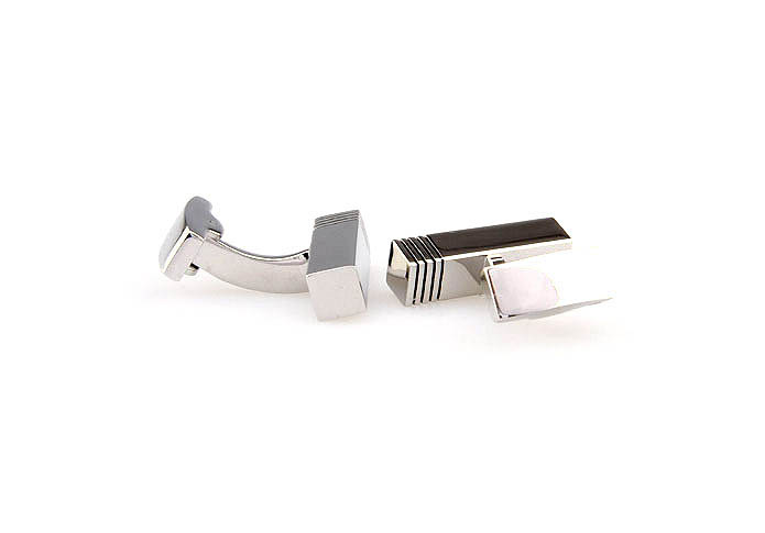  Silver Texture Cufflinks Metal Cufflinks Wholesale & Customized  CL667714