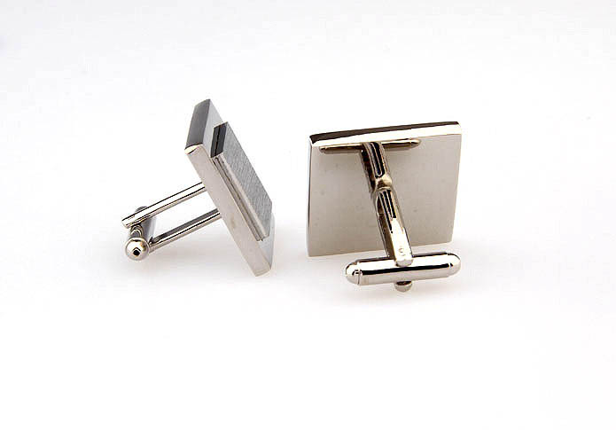  Silver Texture Cufflinks Metal Cufflinks Wholesale & Customized  CL667767