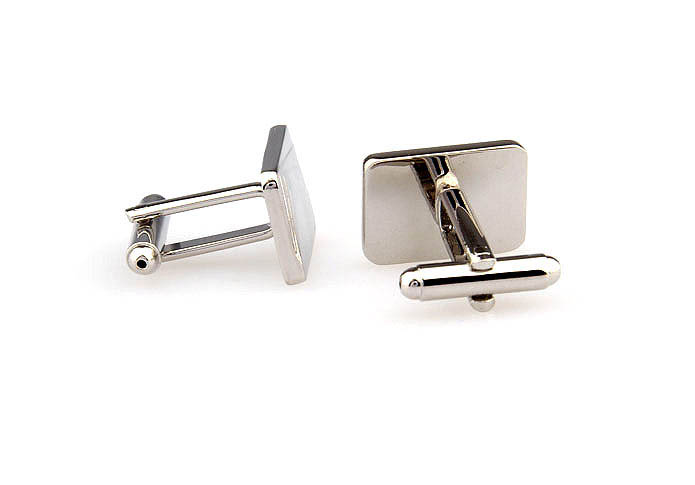  Silver Texture Cufflinks Metal Cufflinks Wholesale & Customized  CL667809