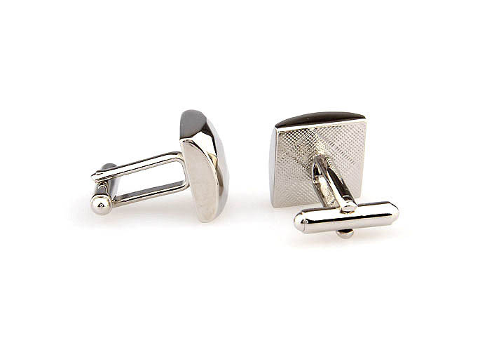  Silver Texture Cufflinks Metal Cufflinks Wholesale & Customized  CL667842
