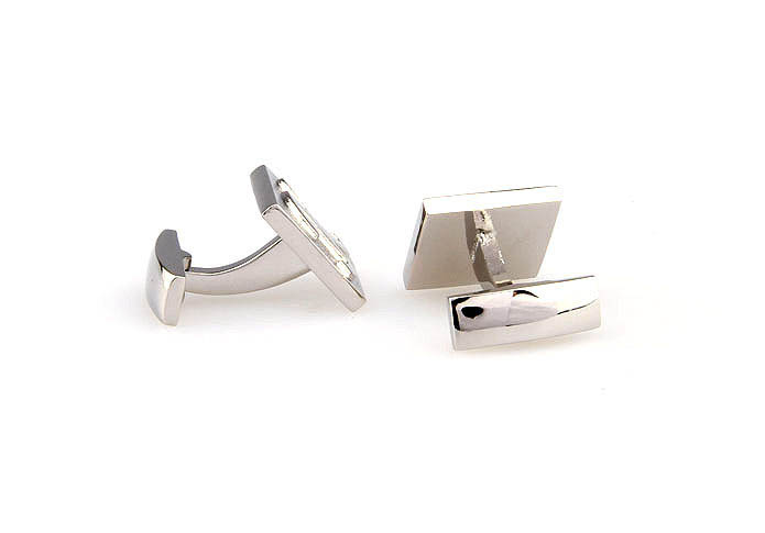 26 Letters K Cufflinks  Silver Texture Cufflinks Metal Cufflinks Symbol Wholesale & Customized  CL667988