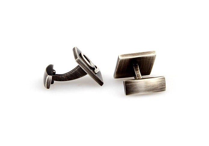 26 Letters Q Cufflinks  Gray Steady Cufflinks Metal Cufflinks Symbol Wholesale & Customized  CL668108