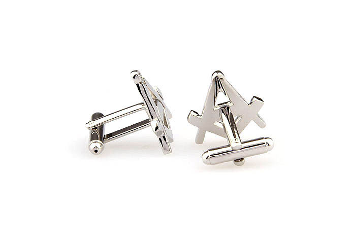 Masonic symbol Cufflinks  Silver Texture Cufflinks Metal Cufflinks Flags Wholesale & Customized  CL668114
