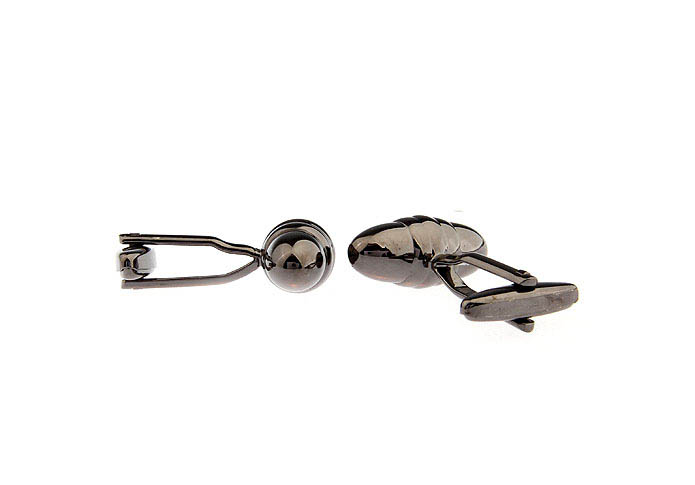 Spherical Cufflinks  Gray Steady Cufflinks Metal Cufflinks Funny Wholesale & Customized  CL668132