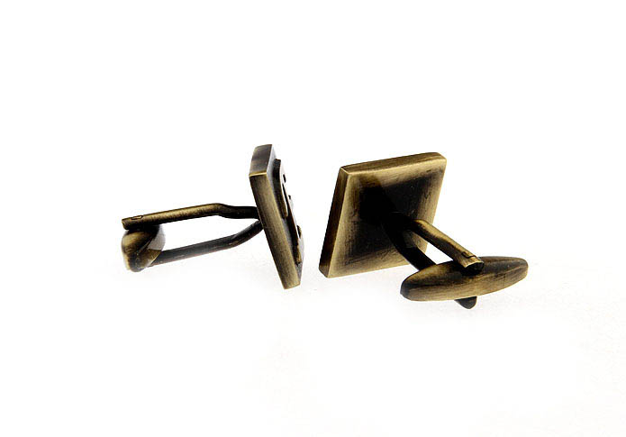 26 Letters E Cufflinks  Bronzed Classic Cufflinks Metal Cufflinks Symbol Wholesale & Customized  CL668193