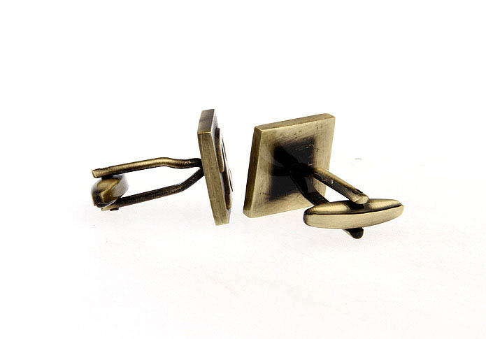 26 Letters R Cufflinks  Bronzed Classic Cufflinks Metal Cufflinks Symbol Wholesale & Customized  CL668206