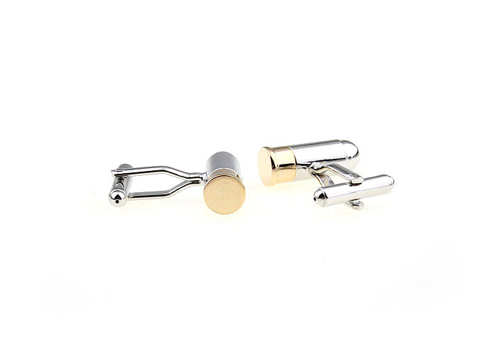 Bullet Cufflinks  Gold Luxury Cufflinks Metal Cufflinks Military Wholesale & Customized  CL671363